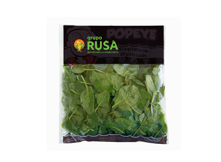 Espinaca Bolsa pz